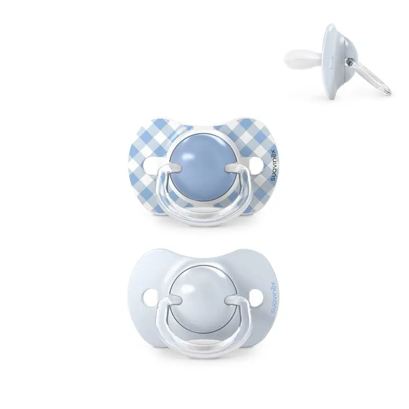 Suavinex Pacifiers Sx Pro Teat 0/6 Months Wild&Free Blue, 2 units