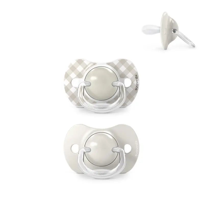 Suavinex Pacifiers Sx Pro Teat 0/6 Months Wild&Free Beige, 2 units