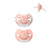 Suavinex Pacifiers Sx Pro Teat 0/6 Months Wild&Free Pink, 2 units