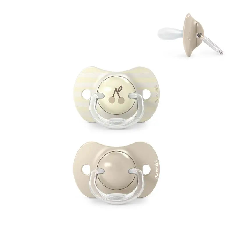 Suavinex Pacifiers Sx Pro Teat +18 Months Birdies Beige, 2 units