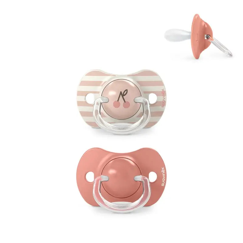 Suavinex Pacifiers Sx Pro Teat +18 Months Birdies Pink, 2 units