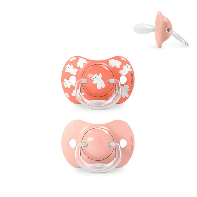 Suavinex Pacifiers Sx Pro Teat +18 Months Wild&Free Pink, 2 units