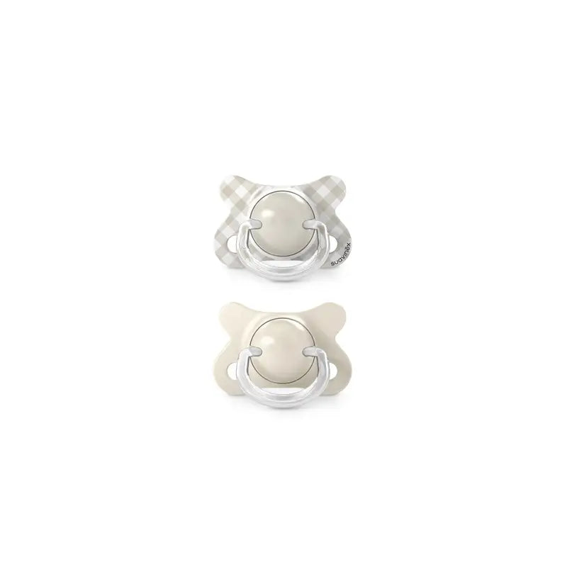 Suavinex Pacifiers Sx Pro Teat -2/2 Months Wild&Free Beige, 2 units
