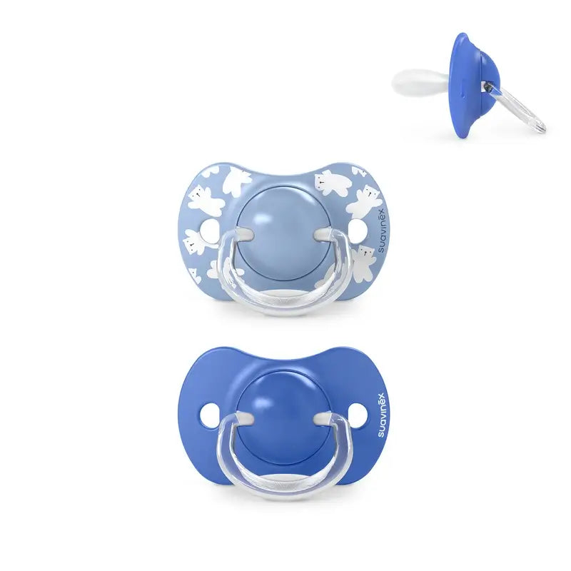 Suavinex Pacifiers Sx Pro Teat 6/18 Months Wild&Free Blue, 2 units