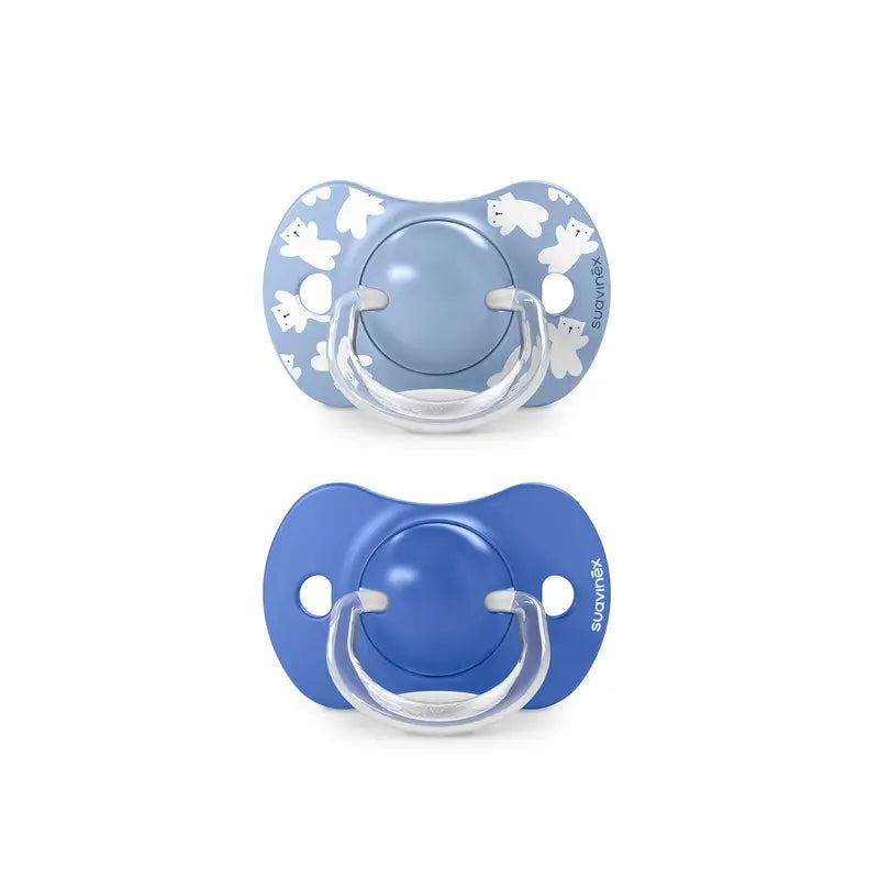 Suavinex Pacifiers Sx Pro Teat 6/18 Months Wild&Free Blue, 2 units