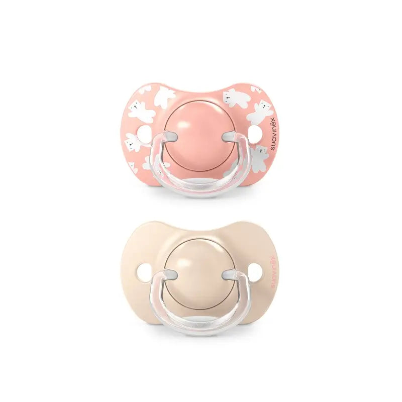 Suavinex Pacifiers Sx Pro Teat 6/18 Months Wild&Free Pink, 2 units