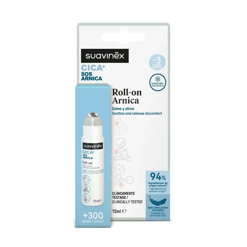 Suavinex Cica Arnica Roll-On 15ml +3M
