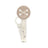 Suavinex Pacifier Holder +0 Months Wild&Free Beige