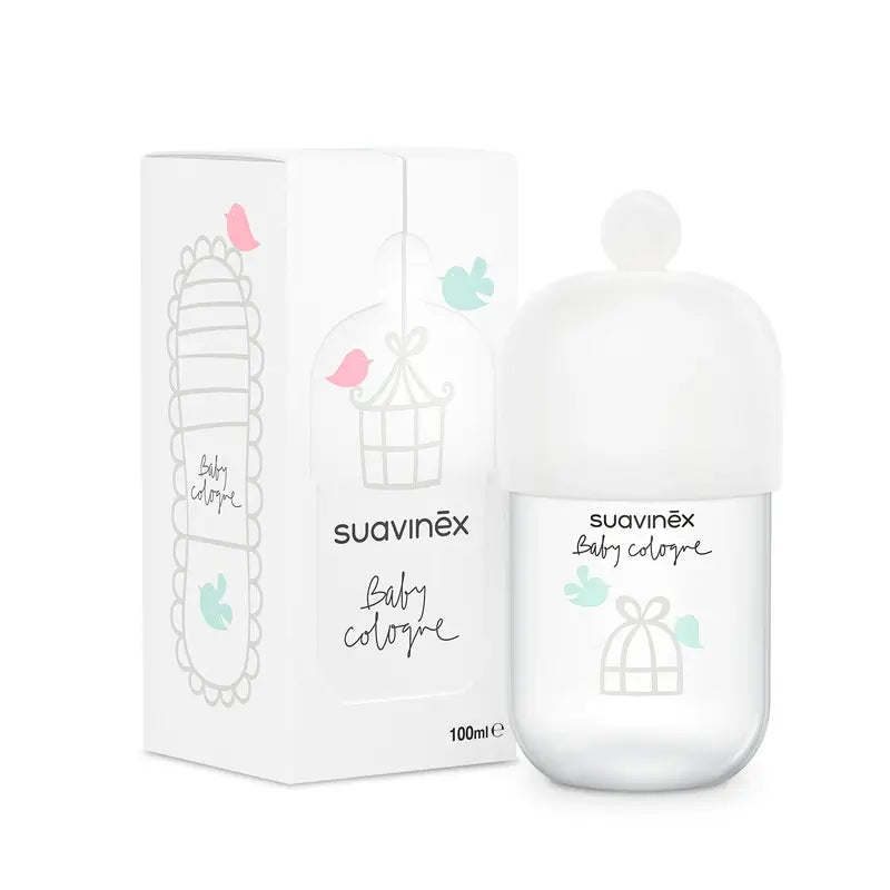 Suavinex Baby Cologne Infant Cologne Low Alcohol, Non Staining, 100 Ml