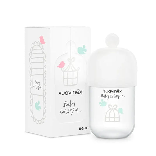 Suavinex Baby Cologne Infant Cologne Low Alcohol, Non Staining, 100 Ml