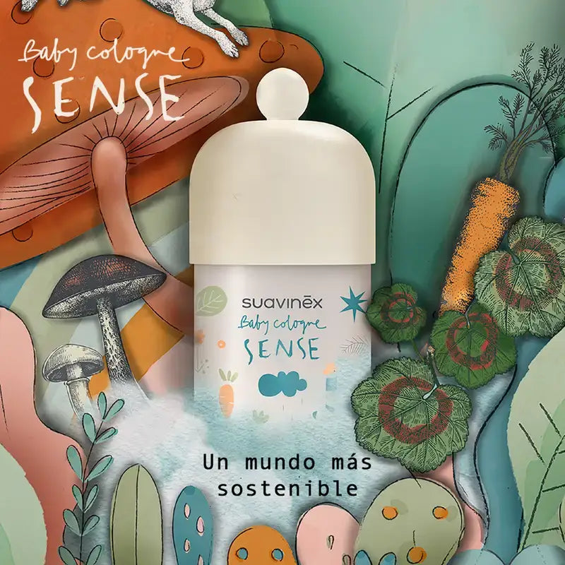 Suavinex Baby Cologne Sense, Alcohol-Free Scented Water, 100 Ml