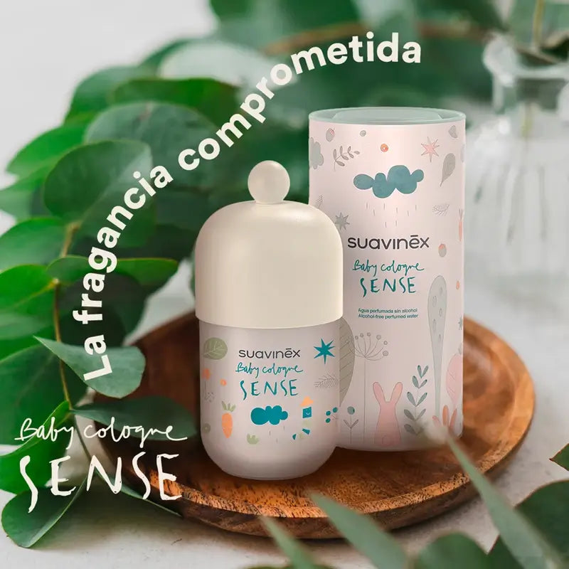 Suavinex Baby Cologne Sense, Alcohol-Free Scented Water, 100 Ml