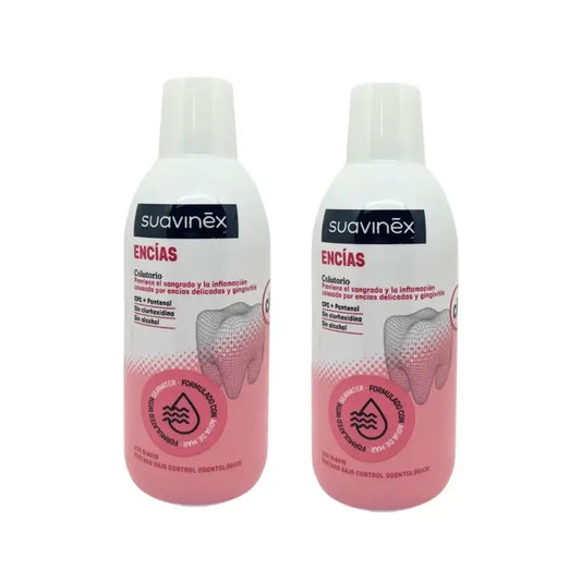 Suavinex Gum Mouthwash, 2x500 ml