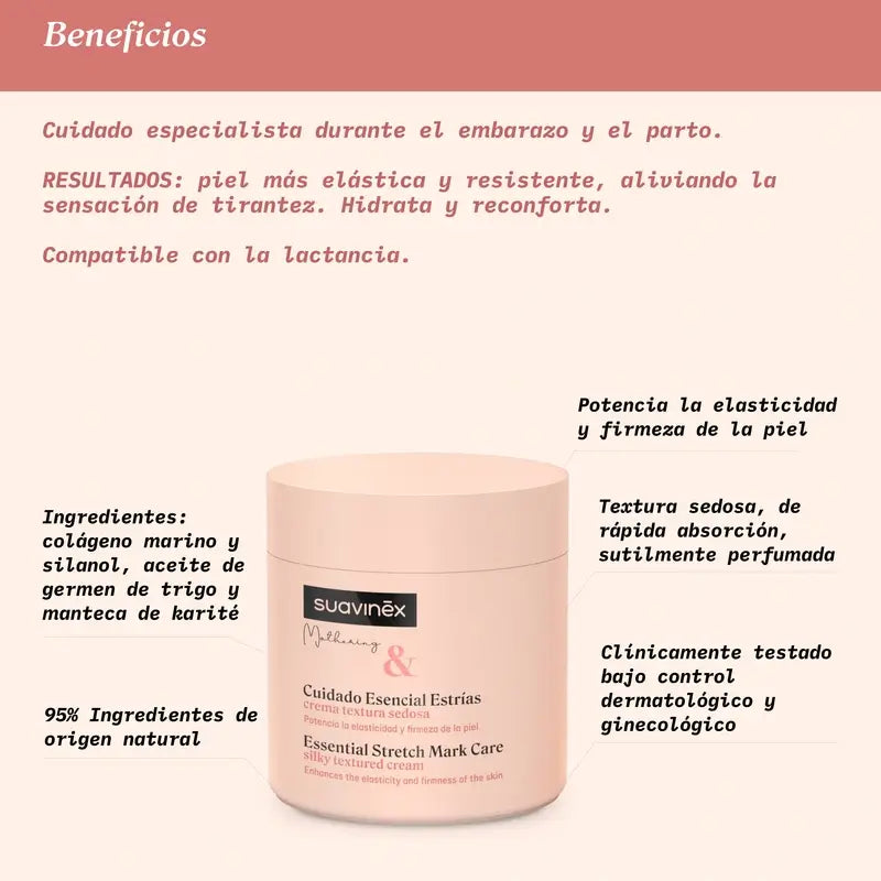 Suavinex Pregnancy Stretch Mark Cream, 400 Ml