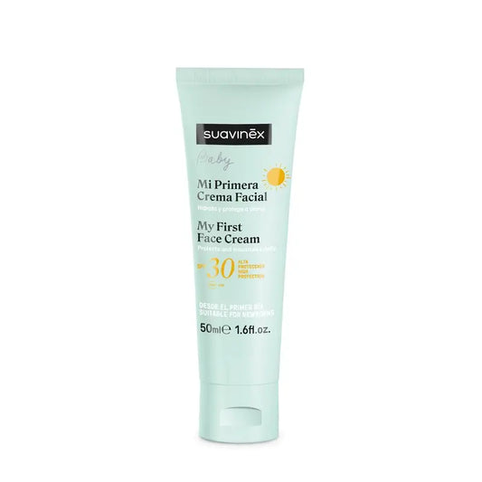 Suavinex Facial Cream For Babies, With Sun Protection Spf30. 50 Ml