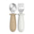 Suavinex Cutlery Learning Stainless Steel, +6 Months, Beige