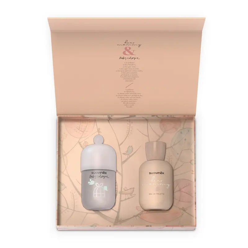 Suavinex Baby & Mum Cologne Set with Baby Cologne Cologne Classic + Dear Mommy Cologne