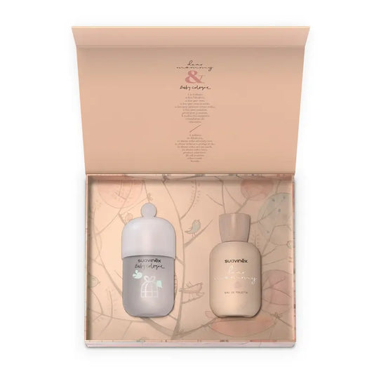 Suavinex Baby & Mum Cologne Set with Baby Cologne Cologne Classic + Dear Mommy Cologne
