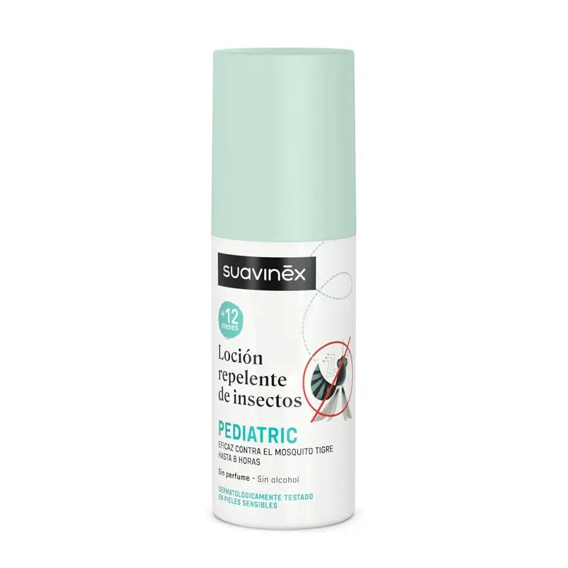 Suavinex Mosquito Repellent Lotion, +12 Months, 100 Ml
