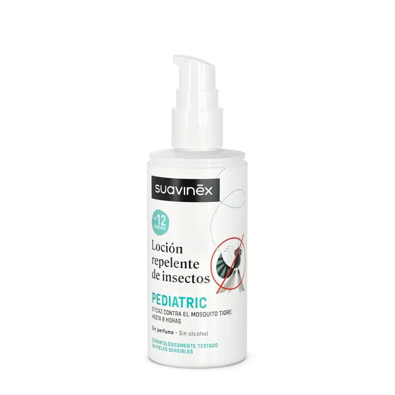 Suavinex Mosquito Repellent Lotion, +12 Months, 100 Ml