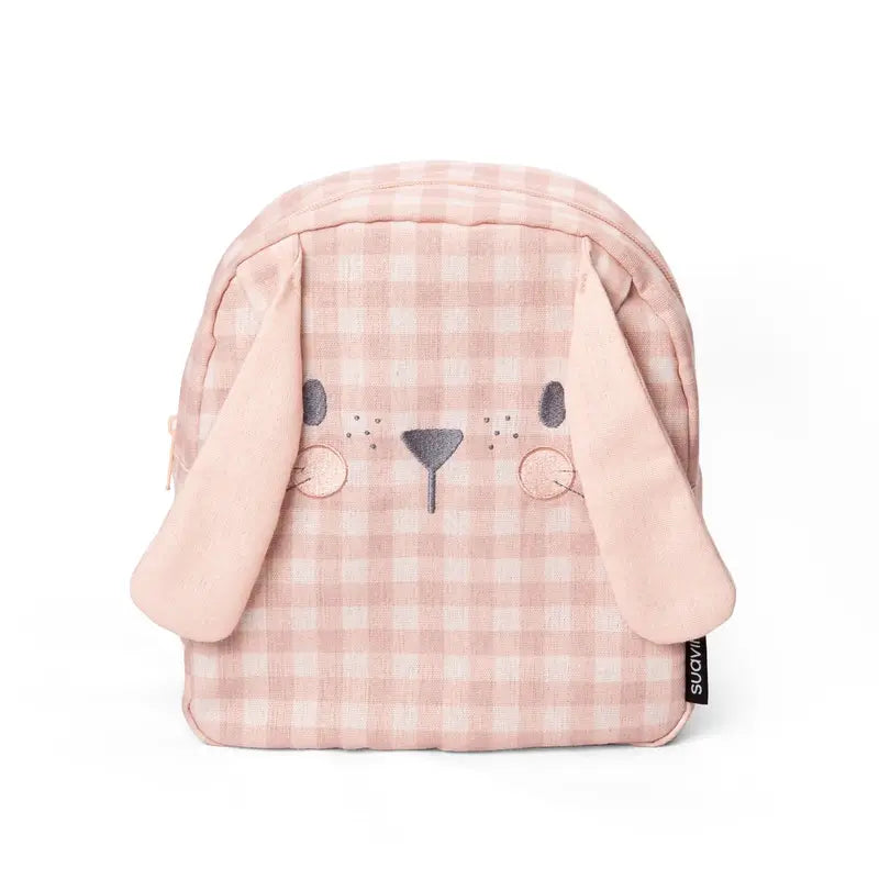 Suavinex Nursery Backpack, Rabbit, Pink