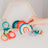 Suavinex Silicone Teether +0 Months, Rainbow, Blue