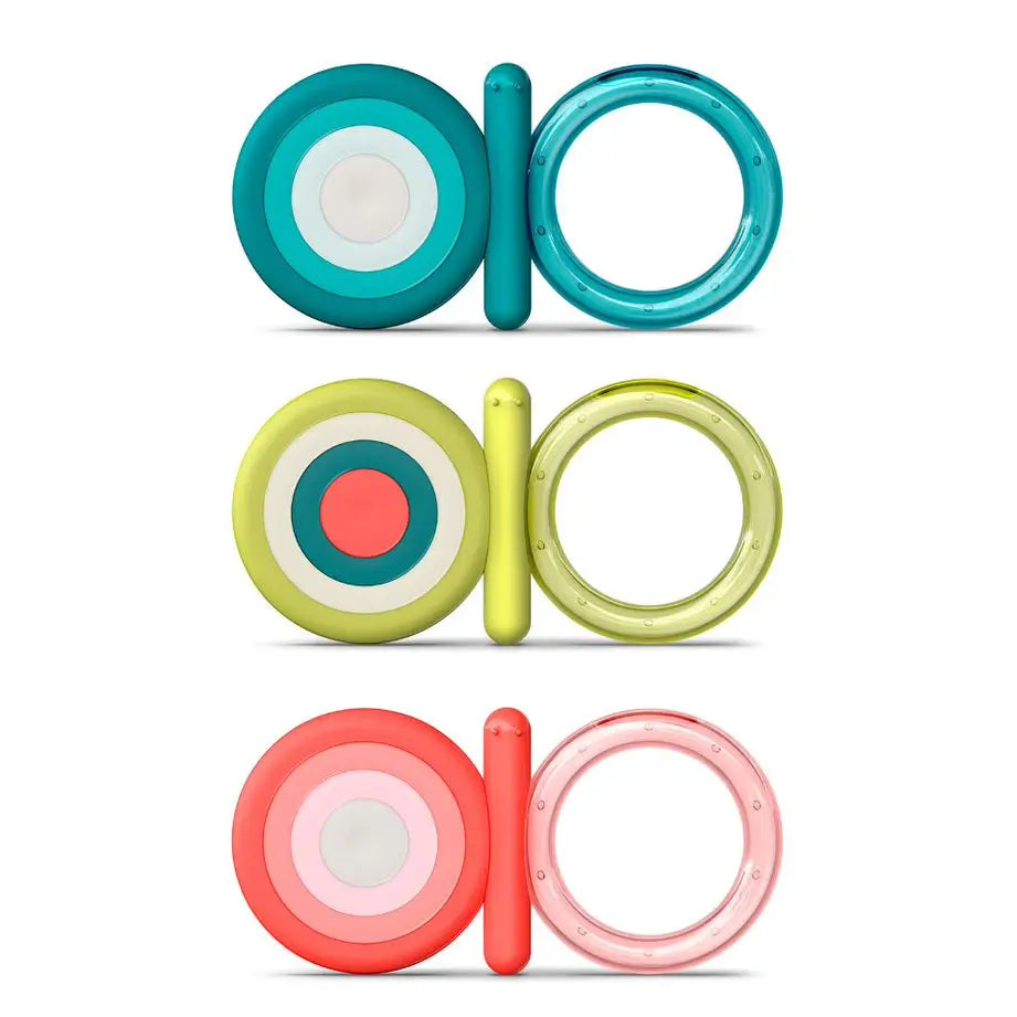 Suavinex Silicone Teether +4 Months, Cooling, Green