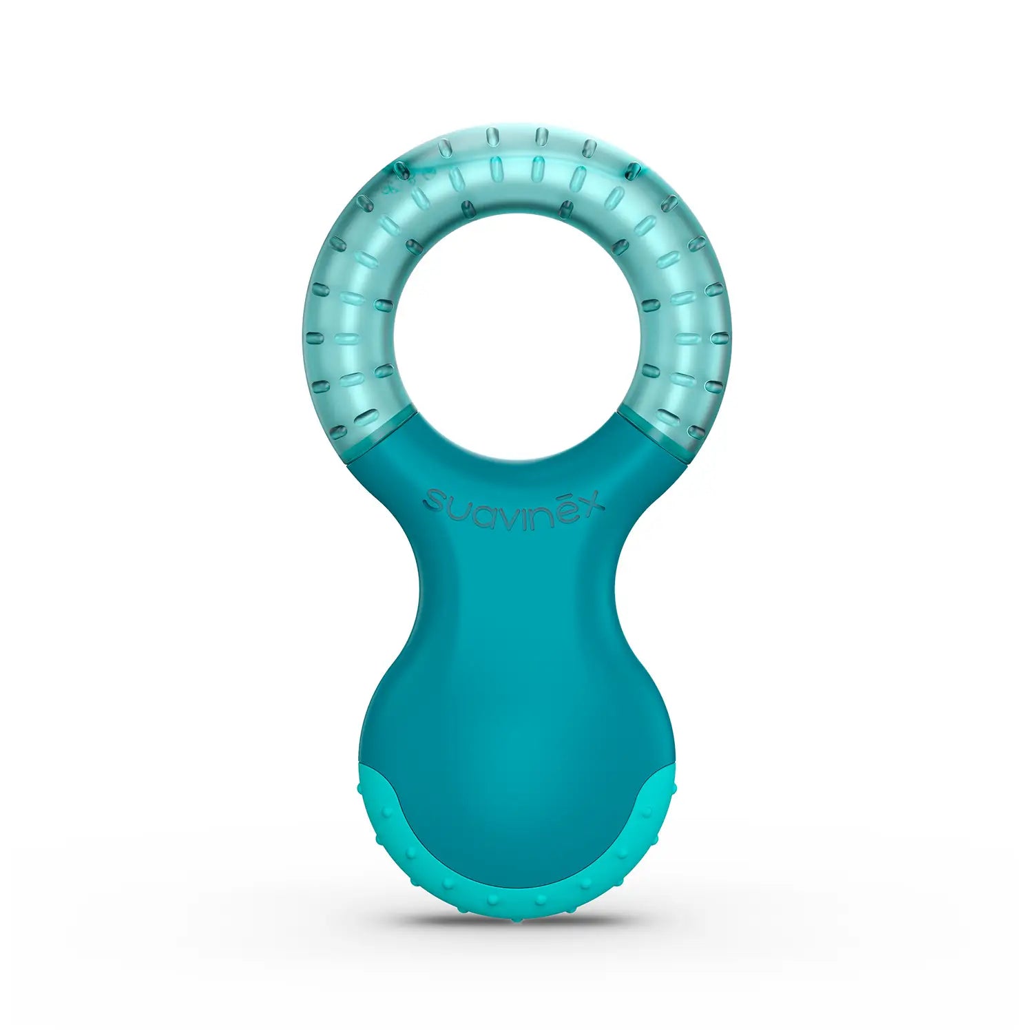 Suavinex Teething Teether Refrigerant +4 Months, Colour Blue