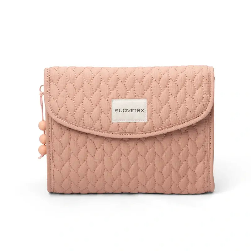 Suavinex Newborn Toilet Bag Pink, Cloth