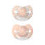 Suavinex Pack Pacifiers Pink With Physiological Silicone Teat Sx Pro, 6-18 Months, 2 units