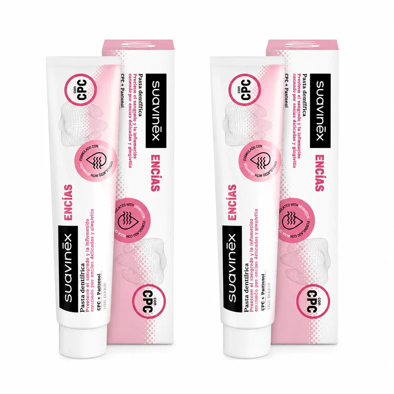 Suavinex Toothpaste Gums, Daily Use, 75 Ml, pack 2
