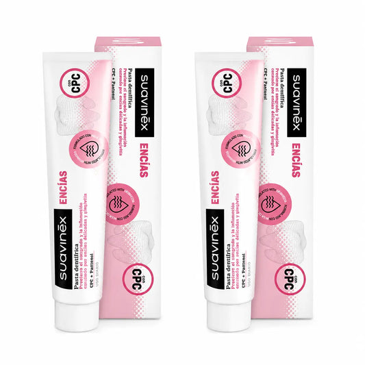 Suavinex Toothpaste Gums, Daily Use, 75 Ml, pack 2