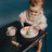 Suavinex Silicone Plate With Suction Cup And Divisions, +6 Months, Green