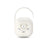 Suavinex Pacifier Holder +0 Months Wild&Free Beige