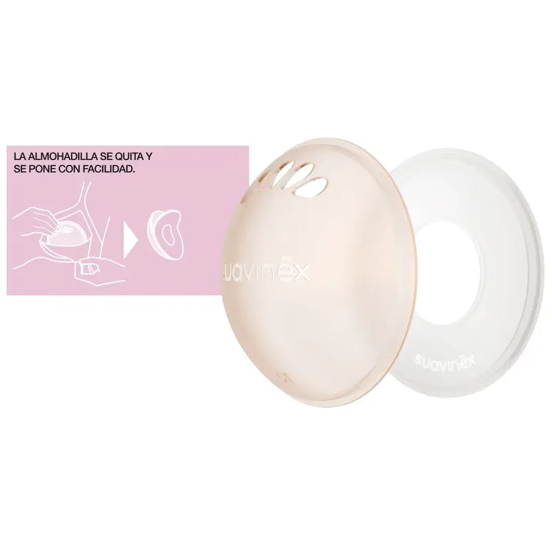 Suavinex Set 2 Protective Shells & 2 Collector Shells