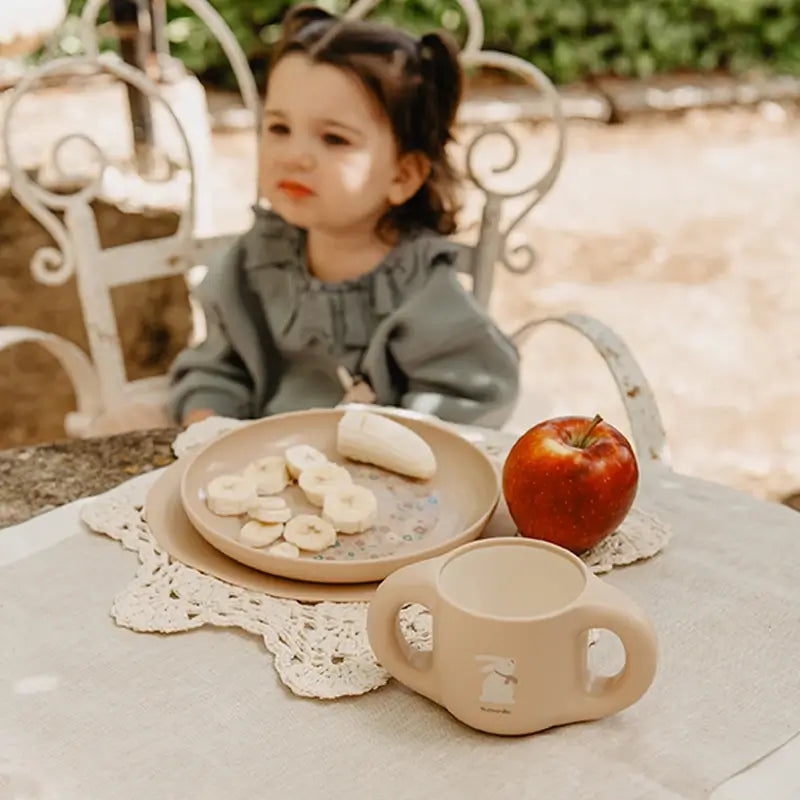 Suavinex Baby Tableware +6 Months, Pink