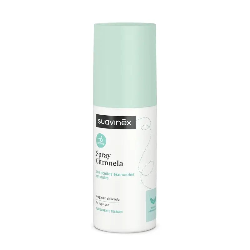 Suavinex Citronella Spray, +6 Months and Pregnant, 100 Ml