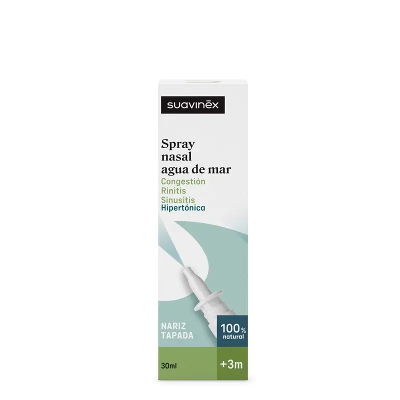 Suavinex Nasal Decongestant Spray For Babies +3 Months, 30 ml