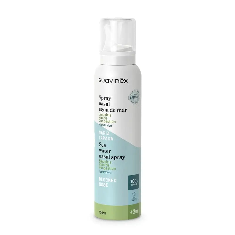 Suavinex Hypertonic Nasal Spray, 120 Ml