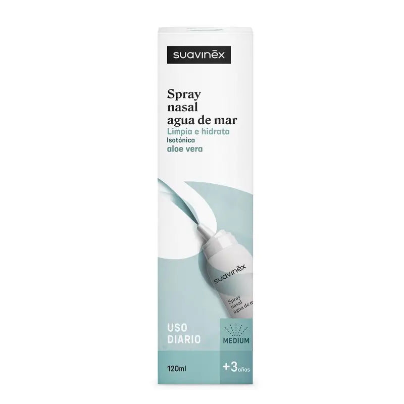 Suavinex Children's Isotonic Nasal Spray, +3 Years, Daily Hygiene, 120 Ml