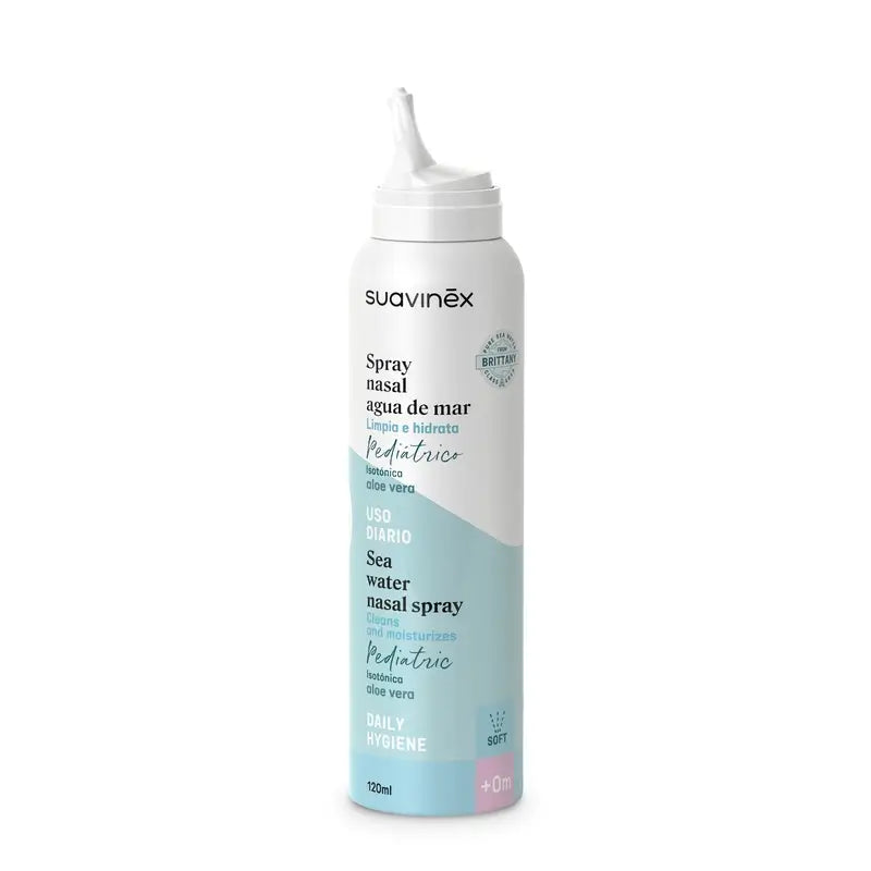 Suavinex Baby Isotonic Nasal Spray, Daily Hygiene, 120 Ml