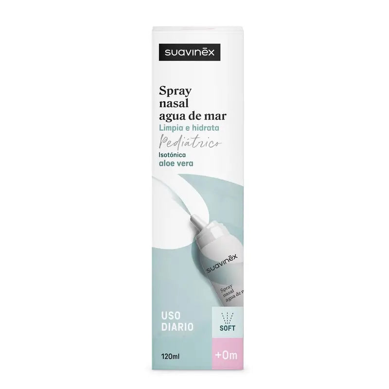 Suavinex Baby Isotonic Nasal Spray, Daily Hygiene, 120 Ml