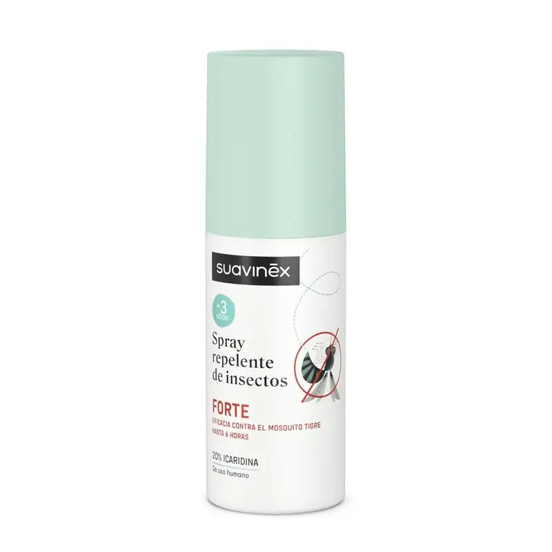 Suavinex Mosquito Repellent Spray Forte, +3 Years and Pregnant, 100 Ml