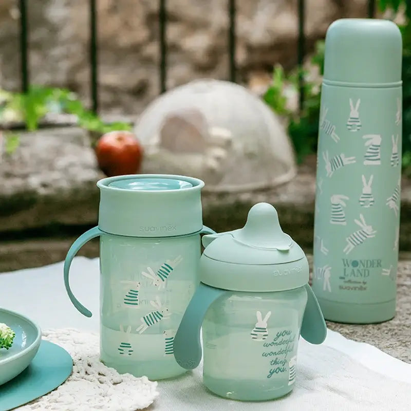 Suavinex Liquid Thermos 500 Ml, Wonderland Green