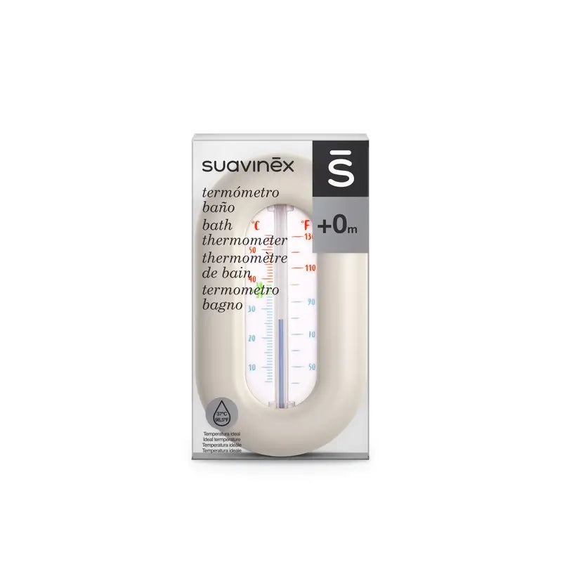 Suavinex Bath Thermometer Wild&Free Design Grey