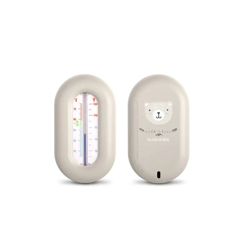Suavinex Bath Thermometer Wild&Free Design Grey