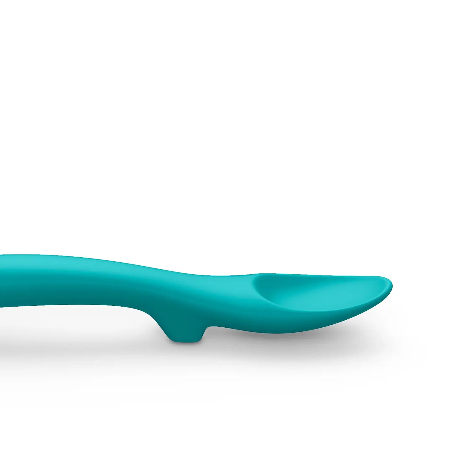 Suavinex Silicone Baby Spoon +4 Months, Colour Green