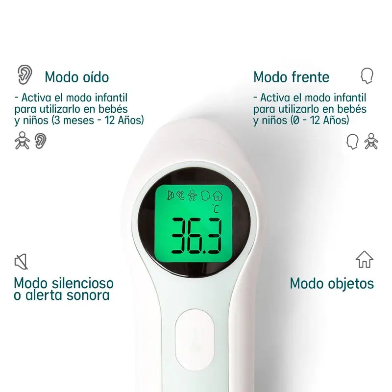 Suavinex Infrared Thermometer With Carrying Bag And Batteries