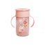 Suavinex 360 Training Cup With Handles 340 Ml, Non-Spill, +12 Months, Pink