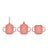 Suavinex Learning Cup 3-in-1 Silicone, +6 Months, Pink